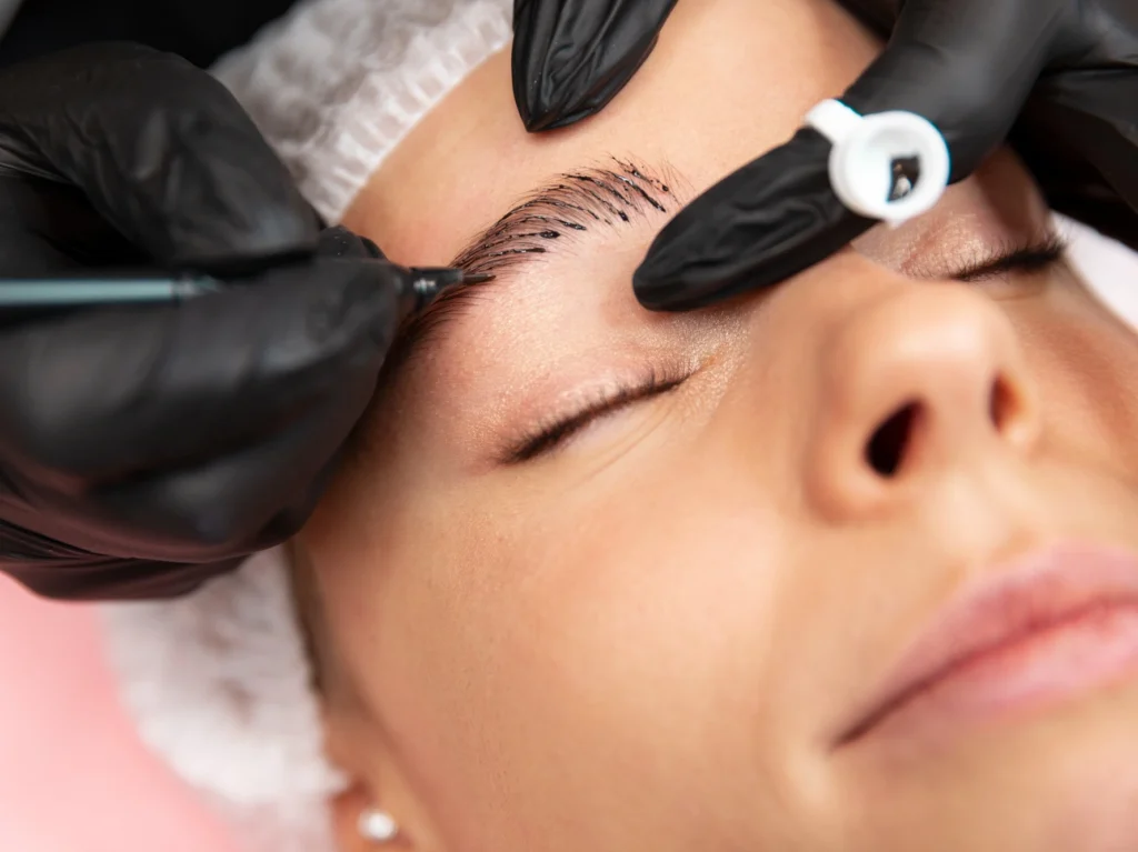 henna brwi laminacja